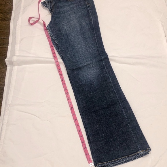 Express Slim W10 low rise boot cut jeans - Picture 2 of 8